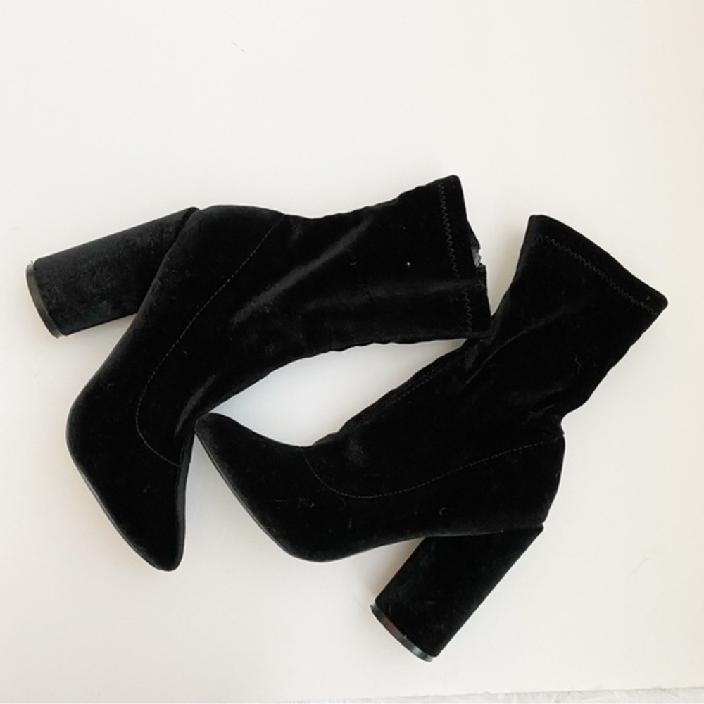 Black ankle boots